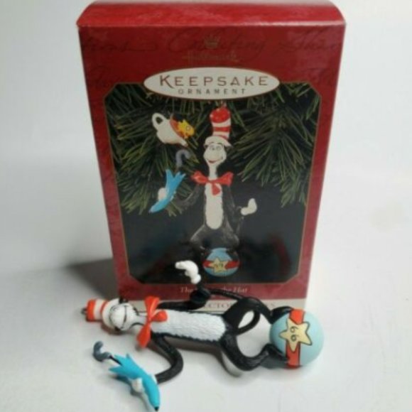 1999 Hallmark Keepsake Ornament The Cat in the Hat - Picture 1 of 3